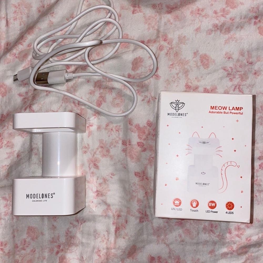 Modelones cat shaped nail LED/UV lamp